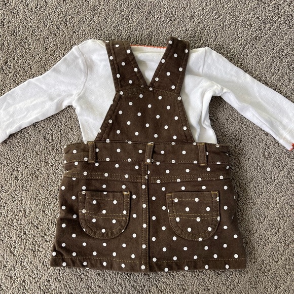 Carter's Turkey Skirt Overalls and Onsie for Infants - Picture 3 of 5